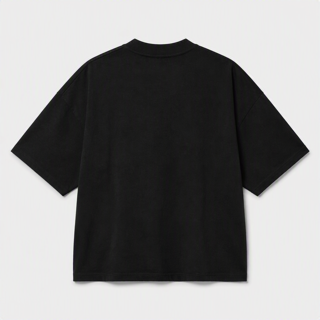 Essential Plain Box Tee (embroidery)